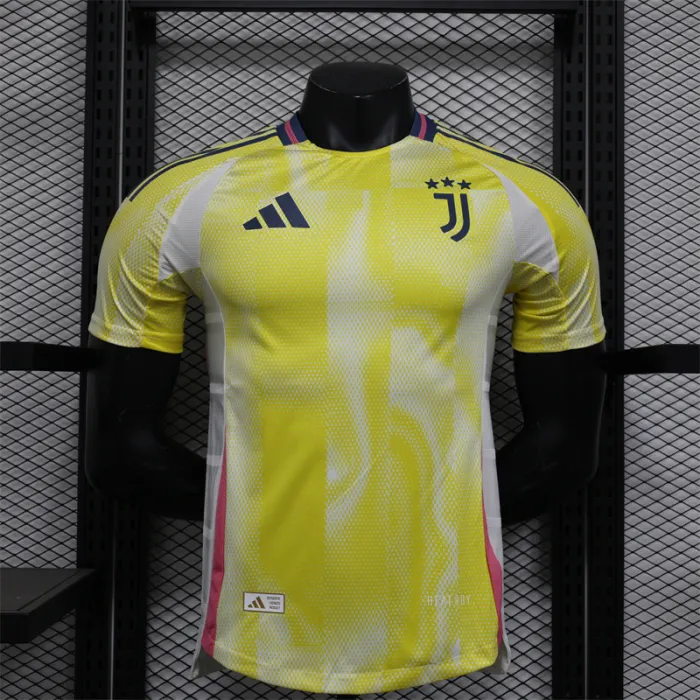 Versión del jugador Camiseta visitante de la Juventus 24/25 Kit de fútbol