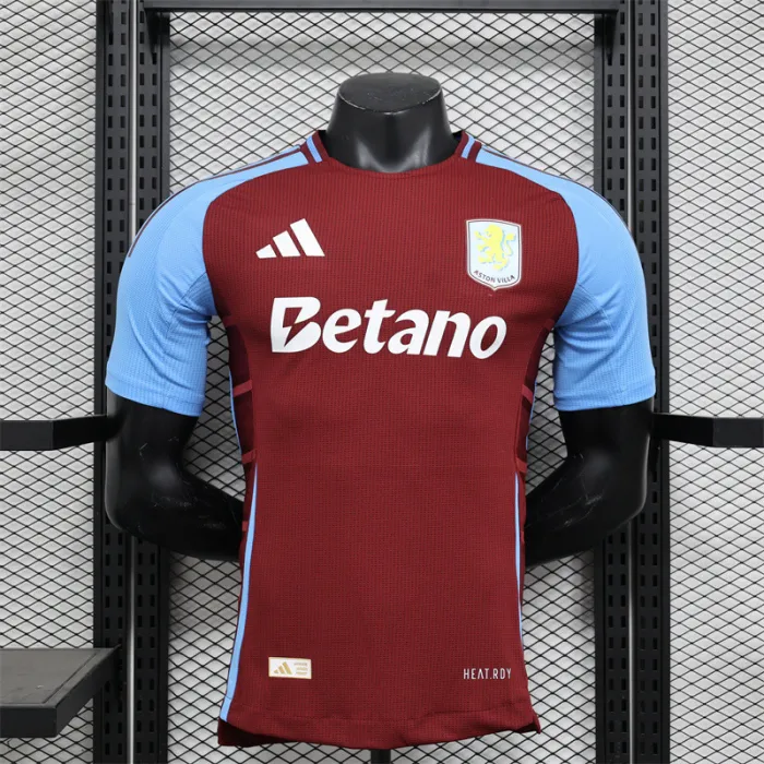 Versión del jugador Camiseta de local del Aston Villa 24/25 Kit de fútbol