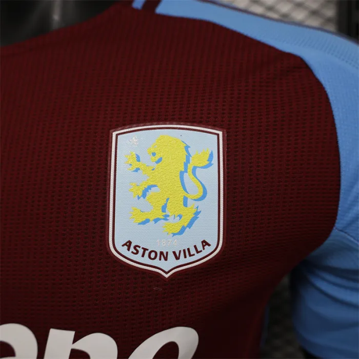 Versión del jugador Camiseta de local del Aston Villa 24/25 Kit de fútbol