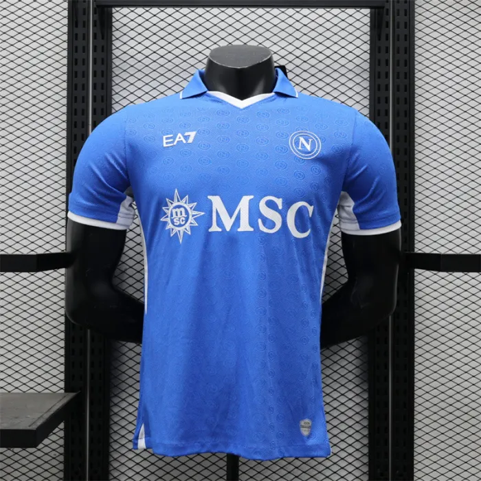 Versión de jugador Camiseta local del Napoli 24/25 Kit de fútbol