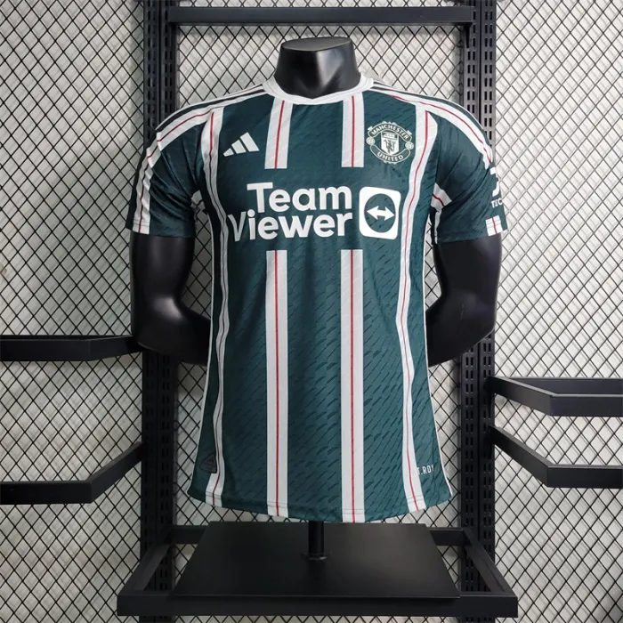 Camiseta de visitante del Manchester United 23/24 Versión de jugador Camiseta de fútbol del equipo