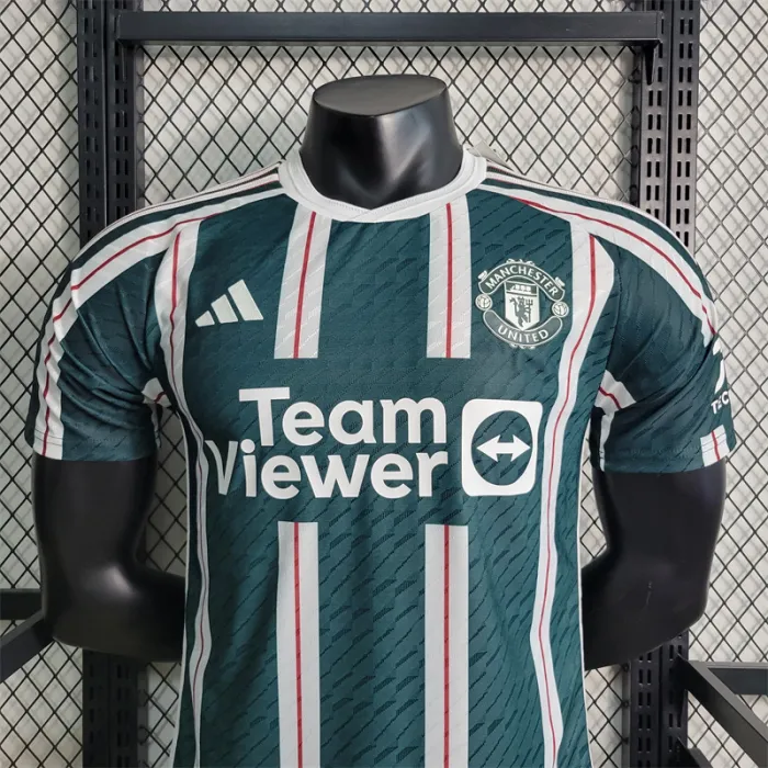 Camiseta de visitante del Manchester United 23/24 Versión de jugador Camiseta de fútbol del equipo