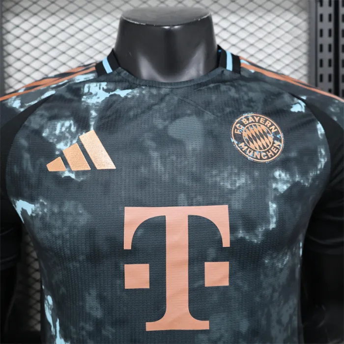 Versión del jugador Camiseta de visitante del Bayern Munich 24/25 Kit de fútbol
