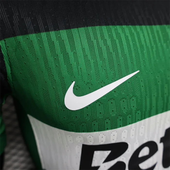 Versión de jugador Camiseta local del Sporting CP 24/25 Kit de fútbol