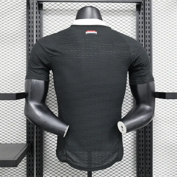 Versión para jugadores Camiseta de fútbol del Manchester United 24/25, color negro