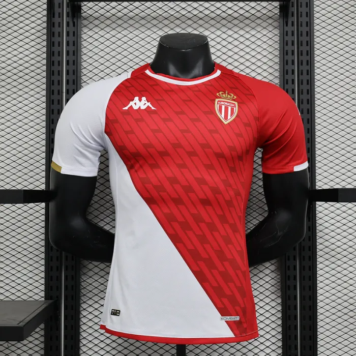 Versión de jugador de la camiseta de local del Mónaco 2024