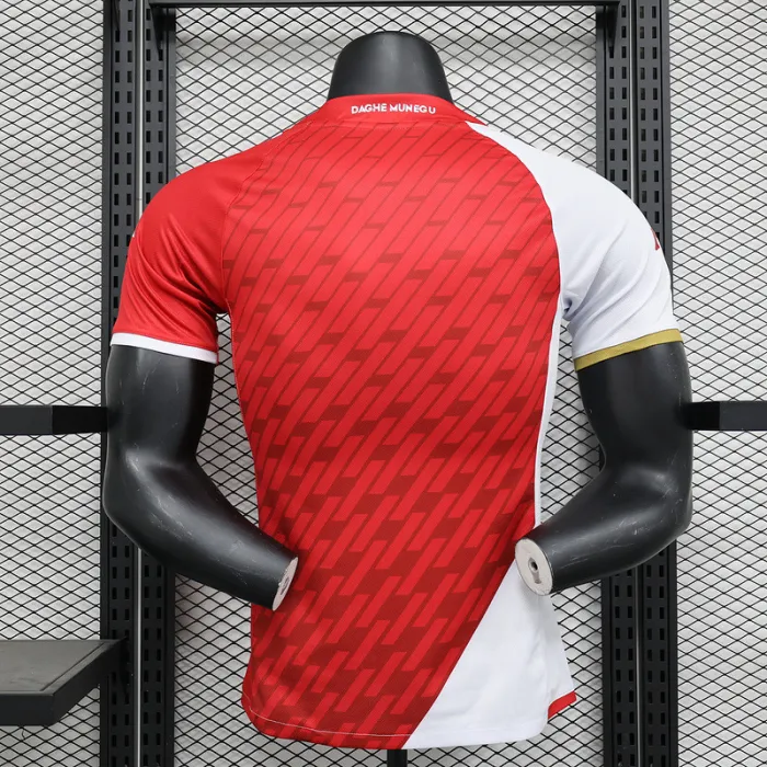 Versión de jugador de la camiseta de local del Mónaco 2024