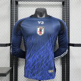Player Version Japan Home Kit 24/25 Football Jersey Long Sleeves - PalmSportss