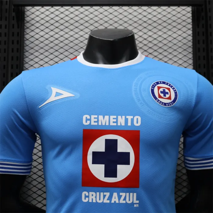 Versión de jugador Camiseta local de Cruz Azul 24/25 Kit de fútbol