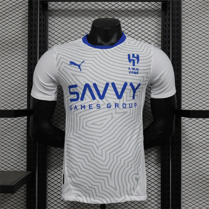 Versión del jugador Camiseta visitante del Al-Hilal Riyadh 24/25 Kit de fútbol
