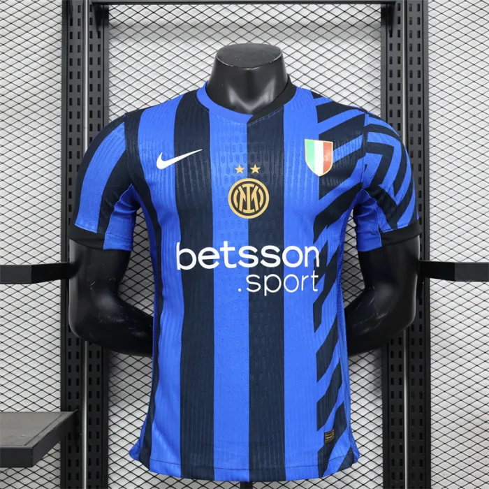 Versión del jugador Camiseta de fútbol del Inter de Milán para el equipo local 24/25