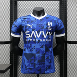 Player Version Al-Hilal Riyadh Home Jersey 24/25 Football Kit - PalmSportss