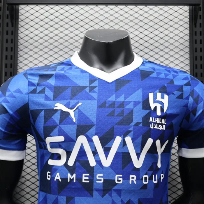 Versión del jugador Camiseta local del Al-Hilal Riyadh 24/25 Kit de fútbol