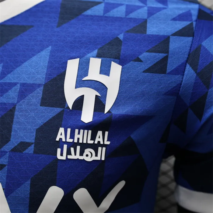Versión del jugador Camiseta local del Al-Hilal Riyadh 24/25 Kit de fútbol