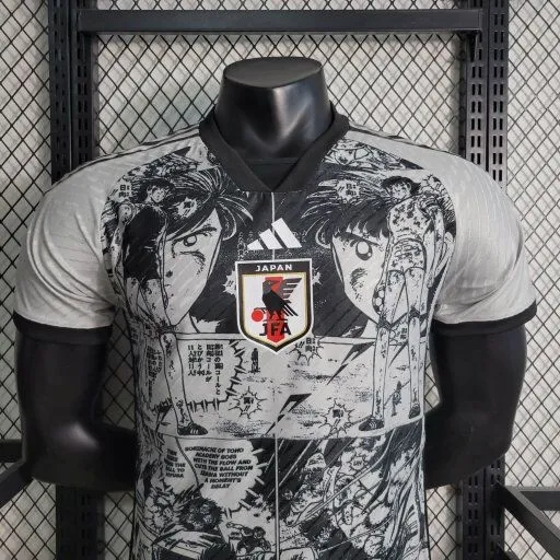 Camiseta de fútbol del equipo de fútbol de la versión del jugador 2023-2024 del equipo de anime de Japón