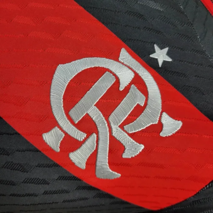 Camiseta de fútbol de manga larga del equipo local del Flamengo 24/25
