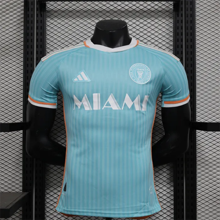 Camiseta de fútbol de Messi del tercer equipo del Inter de Miami 24/25