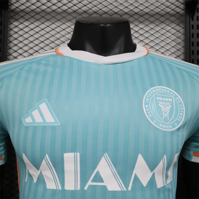 Camiseta de fútbol de Messi del tercer equipo del Inter de Miami 24/25