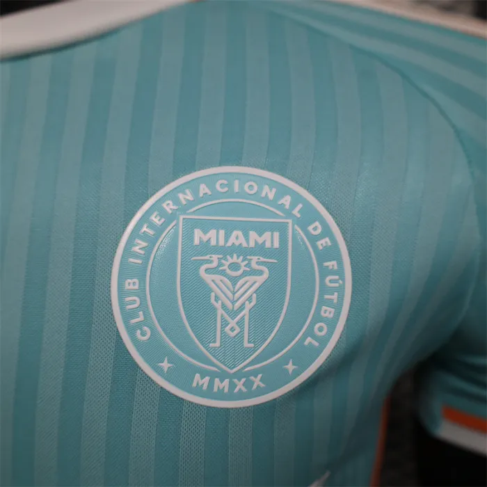 Camiseta de fútbol de Messi del tercer equipo del Inter de Miami 24/25