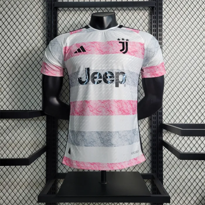 Camiseta de visitante de la Juventus 23/24 Versión de jugador Kit de fútbol 2023 2024 Camiseta del equipo de fútbol