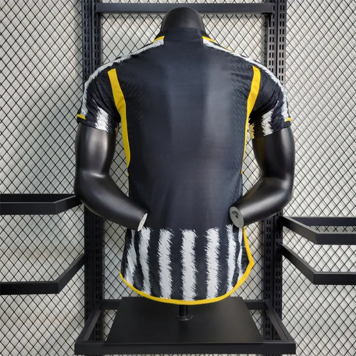 Versión del jugador Camiseta de la Juventus 23/24 Kit de fútbol local 2023 2024 Camisetas del equipo de fútbol