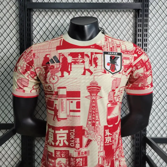 Camiseta de fútbol del equipo de fútbol de la selección de Japón, kit especial de Tokio 23/24, versión para jugadores
