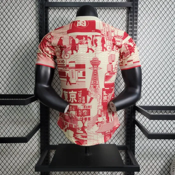 Camiseta de fútbol del equipo de fútbol de la selección de Japón, kit especial de Tokio 23/24, versión para jugadores