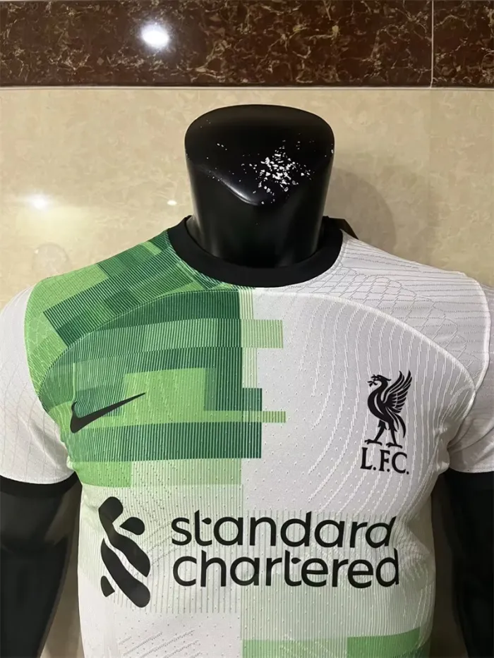 Camiseta de fútbol de visitante del Liverpool 23/24, versión de jugador, camiseta del equipo de fútbol 2023 2024