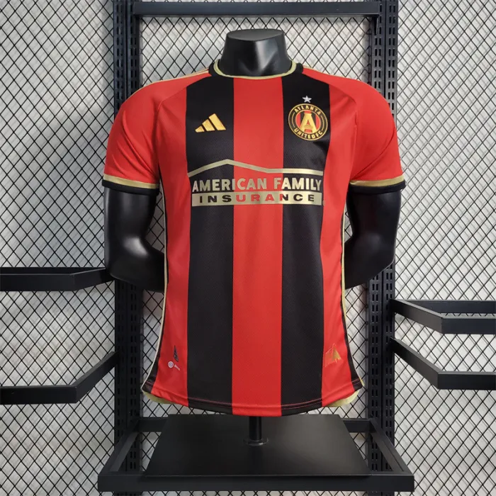 Camiseta de fútbol de local del Atlanta United, versión 23/24, nombre personalizado, 2023 2024
