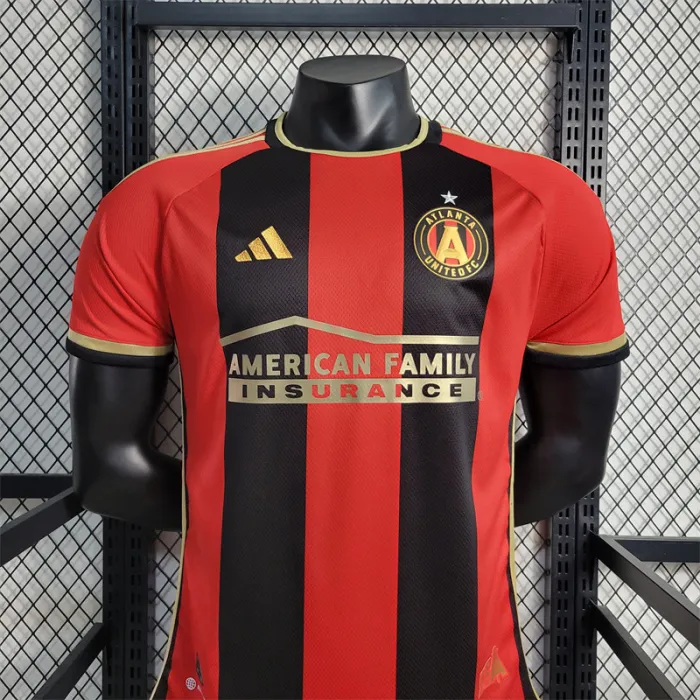 Camiseta de fútbol de local del Atlanta United, versión 23/24, nombre personalizado, 2023 2024