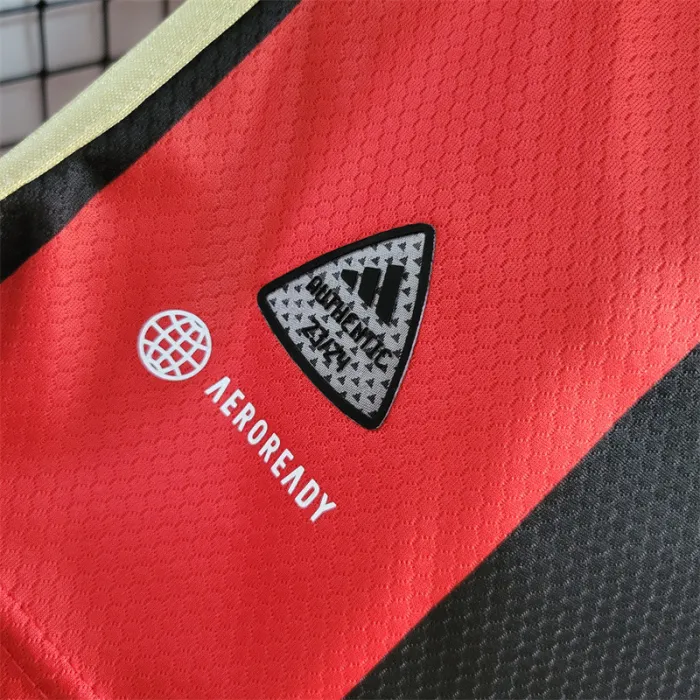 Camiseta de fútbol de local del Atlanta United, versión 23/24, nombre personalizado, 2023 2024