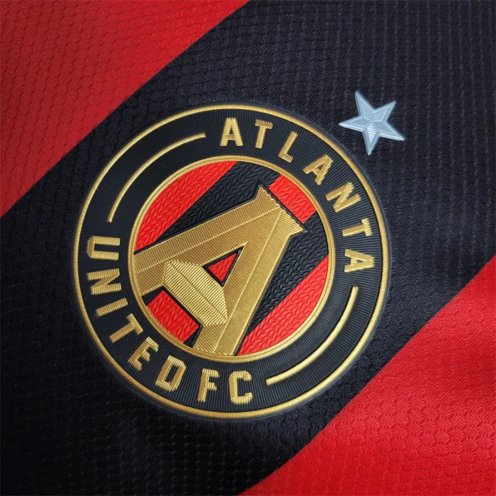 Camiseta de fútbol de local del Atlanta United, versión 23/24, nombre personalizado, 2023 2024