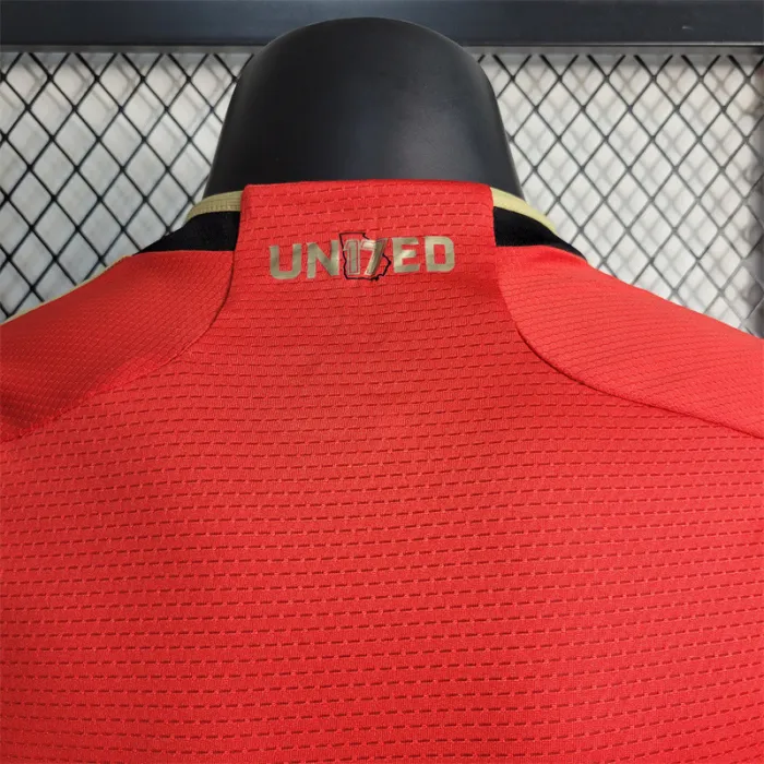 Camiseta de fútbol de local del Atlanta United, versión 23/24, nombre personalizado, 2023 2024