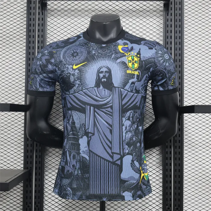 Versión del jugador Camiseta de fútbol de la Copa América 2024 de Brasil Kit especial 24/25