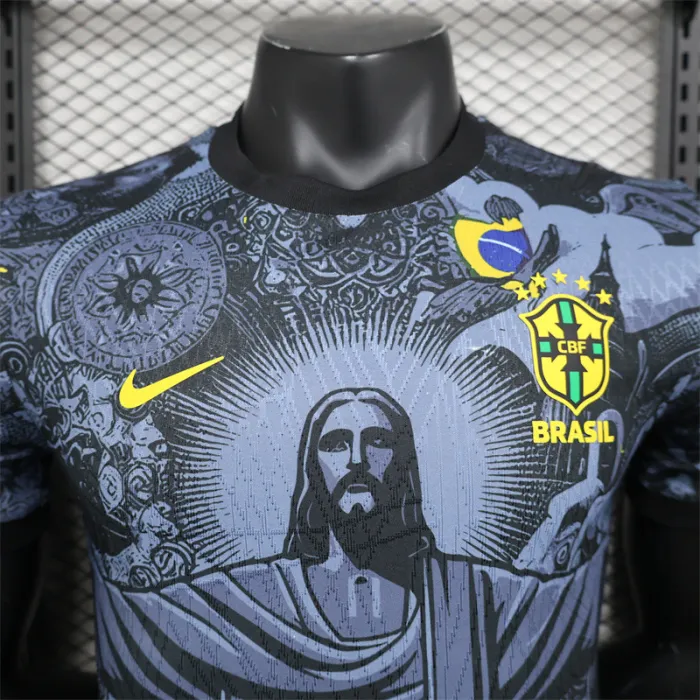 Versión del jugador Camiseta de fútbol de la Copa América 2024 de Brasil Kit especial 24/25