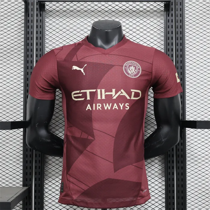 Versión para jugadores Camiseta de fútbol 24/25 del Manchester City Tercera equipación