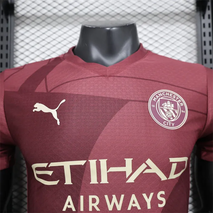 Versión para jugadores Camiseta de fútbol 24/25 del Manchester City Tercera equipación