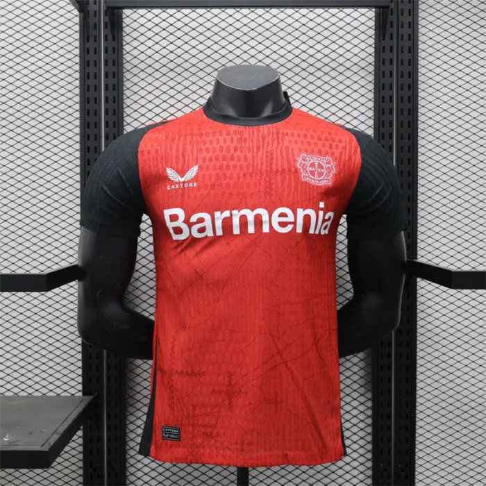 Versión del jugador Camiseta de local del Bayer 04 Leverkusen 24/25 Kit de fútbol