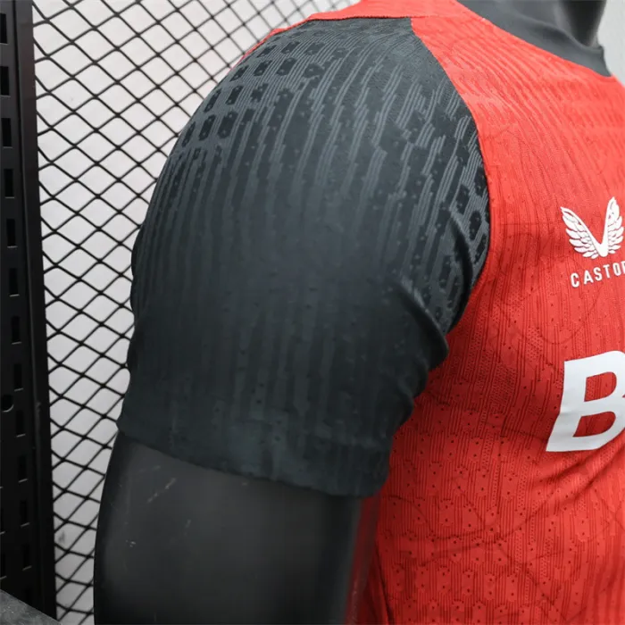 Versión del jugador Camiseta de local del Bayer 04 Leverkusen 24/25 Kit de fútbol