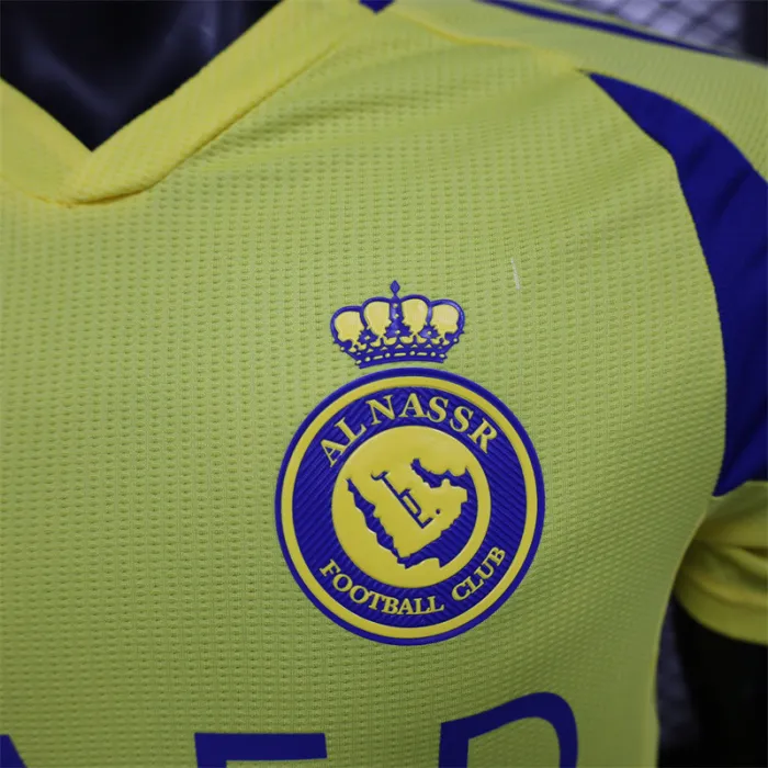 Versión del jugador Camiseta de local del Al-Nassr Riyadh Camiseta de fútbol RONALDO 24/25