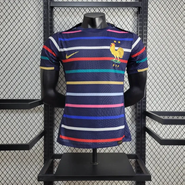 Player France Training Kit 24/25 Euro Cup 2024 Football Jersey