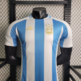 Player Argentina Home Kit 24/25 Copa America 2024 Football Jersey Messi - PalmSportss