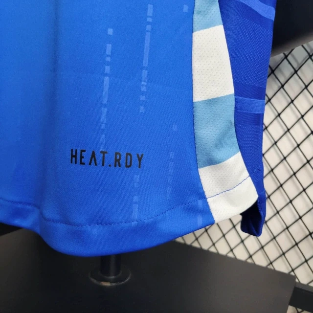 Camiseta de fútbol de visitante de Argentina 24/25 Copa América 2024 Camiseta de fútbol Messi