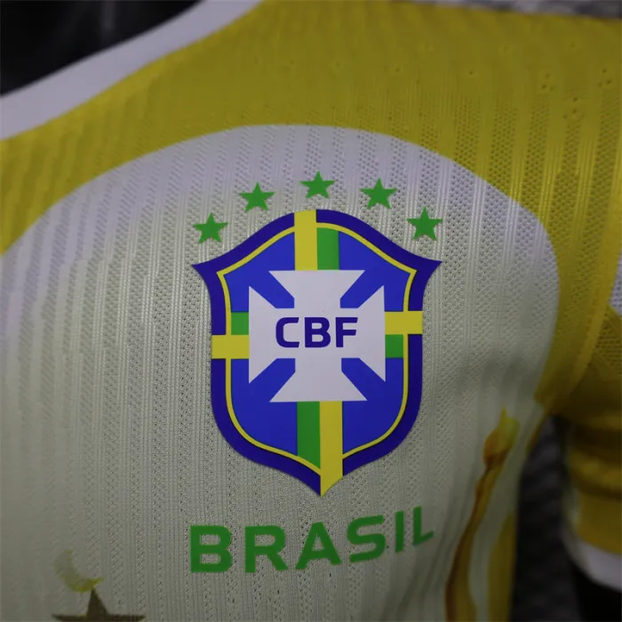 Versión del jugador Camiseta de fútbol de la Copa América 2024 de Brasil Kit especial 24/25