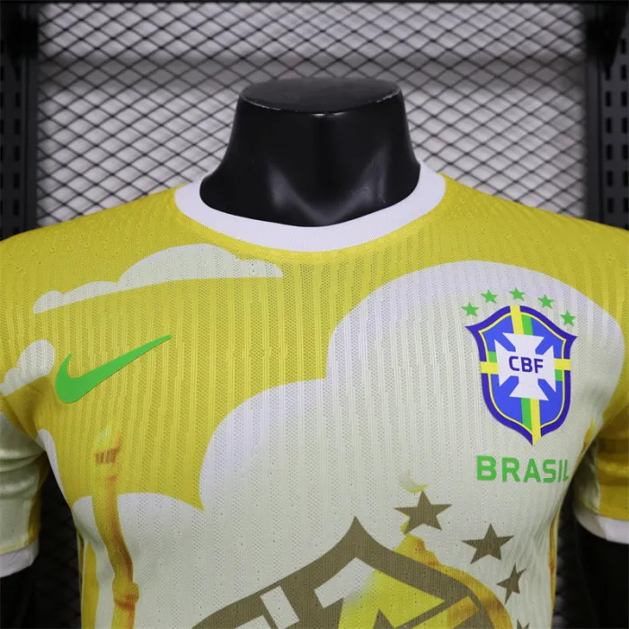 Versión del jugador Camiseta de fútbol de la Copa América 2024 de Brasil Kit especial 24/25