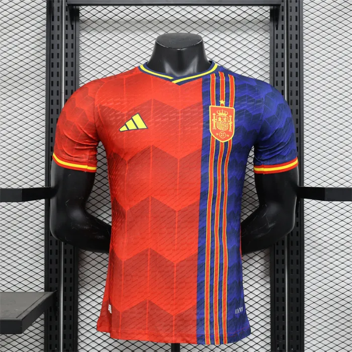 Player Version Spain special Kit 24/25 Euro Cup 2024 Football Jersey