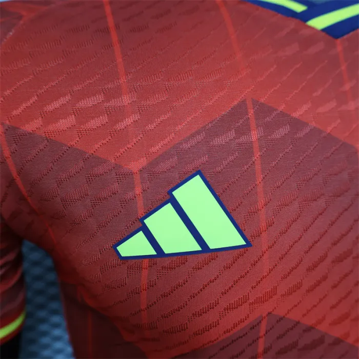 Versión del jugador Camiseta de fútbol de la Eurocopa 2024 con el kit especial de España 24/25