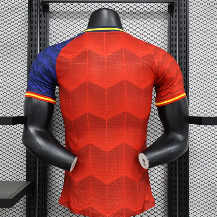 Versión del jugador Camiseta de fútbol de la Eurocopa 2024 con el kit especial de España 24/25