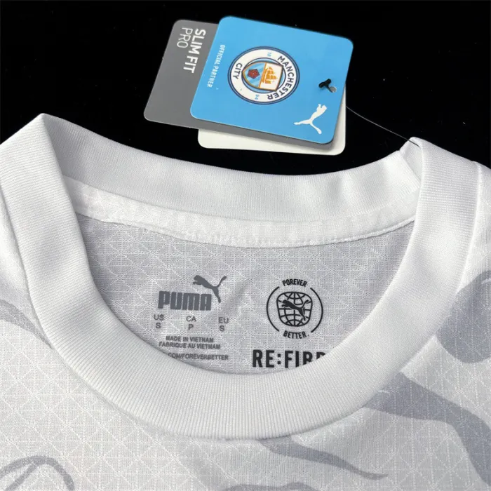 Dragon New Year Manchester City Jersey Special Kit 23/24 Kids Football Team Soccer Shirt