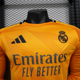 Player Version Real Madrid Away Kit 24/25 Football Jersey Long Sleeves - PalmSportss